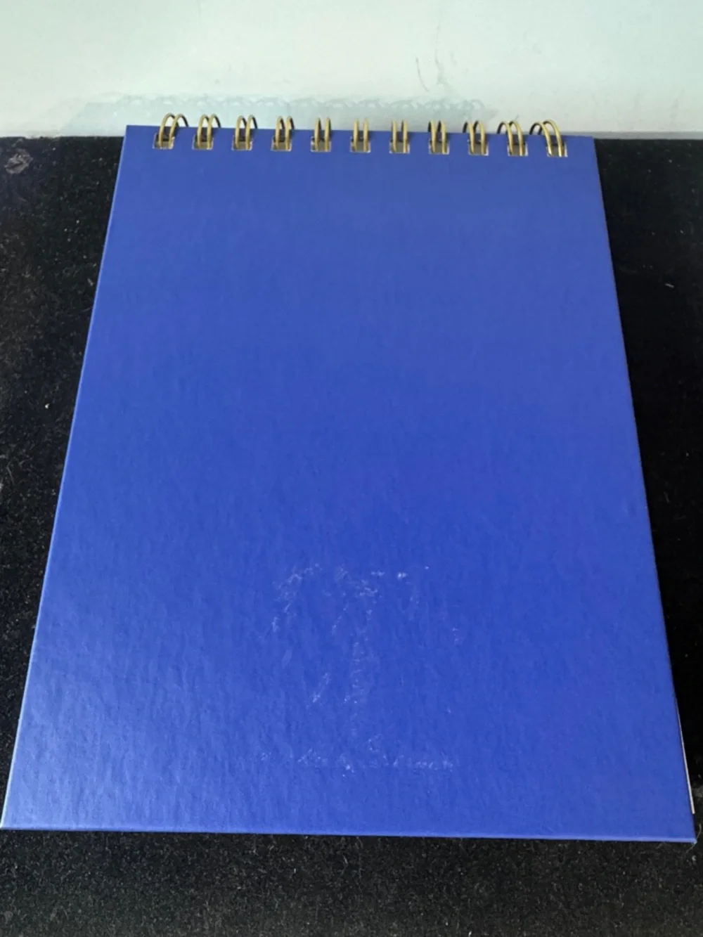 NEW-Daily Planner Spiral Notebook - Multicolor Striped Cover